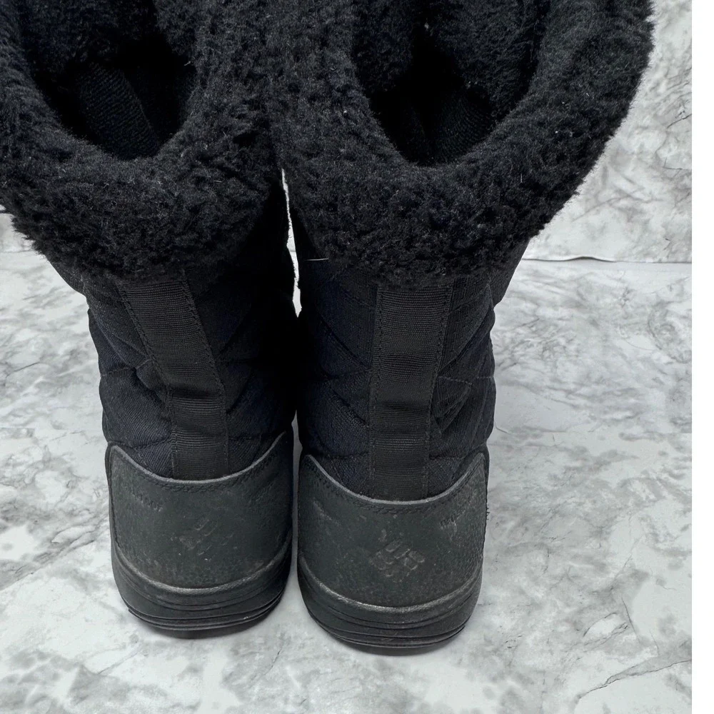 Columbia‎ 🖤🩷🖤Ice Maiden II Womens Black Waterproof Winter Snow Boots 7.5